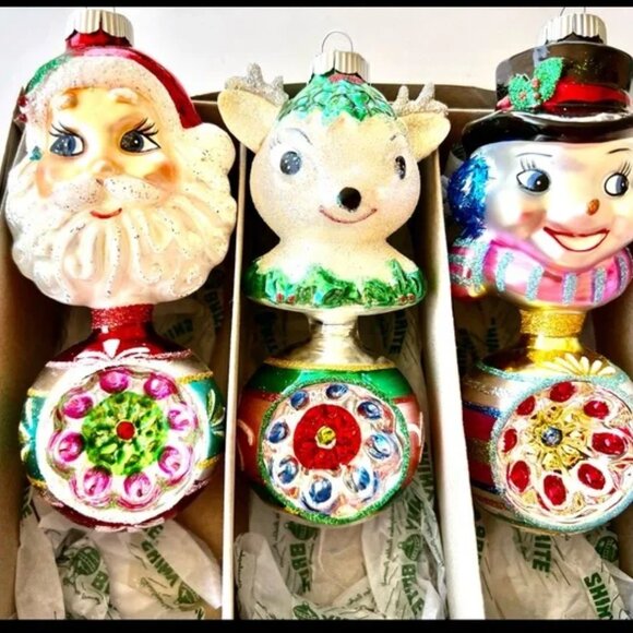 CHRISTOPHER RADKO Confetti Reflector Ball Ornaments Set of 3 - Picture 3 of 12